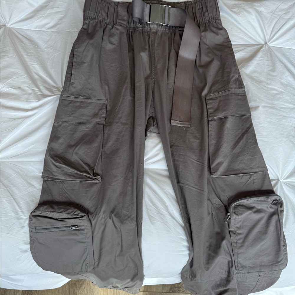 Vitality Charcoal Cargo Pants